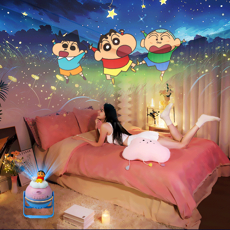 Star Projector Night - Crayon Shin-Chan Star Projector Night Light,Dynamic