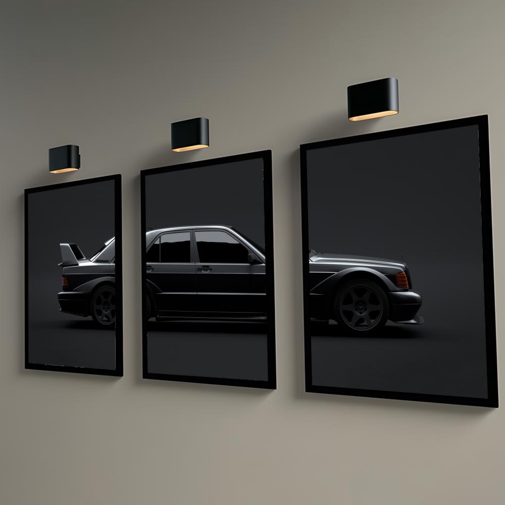 Lighting Mcqueen Wall Decor - Classic Sports Car 190E Design HD