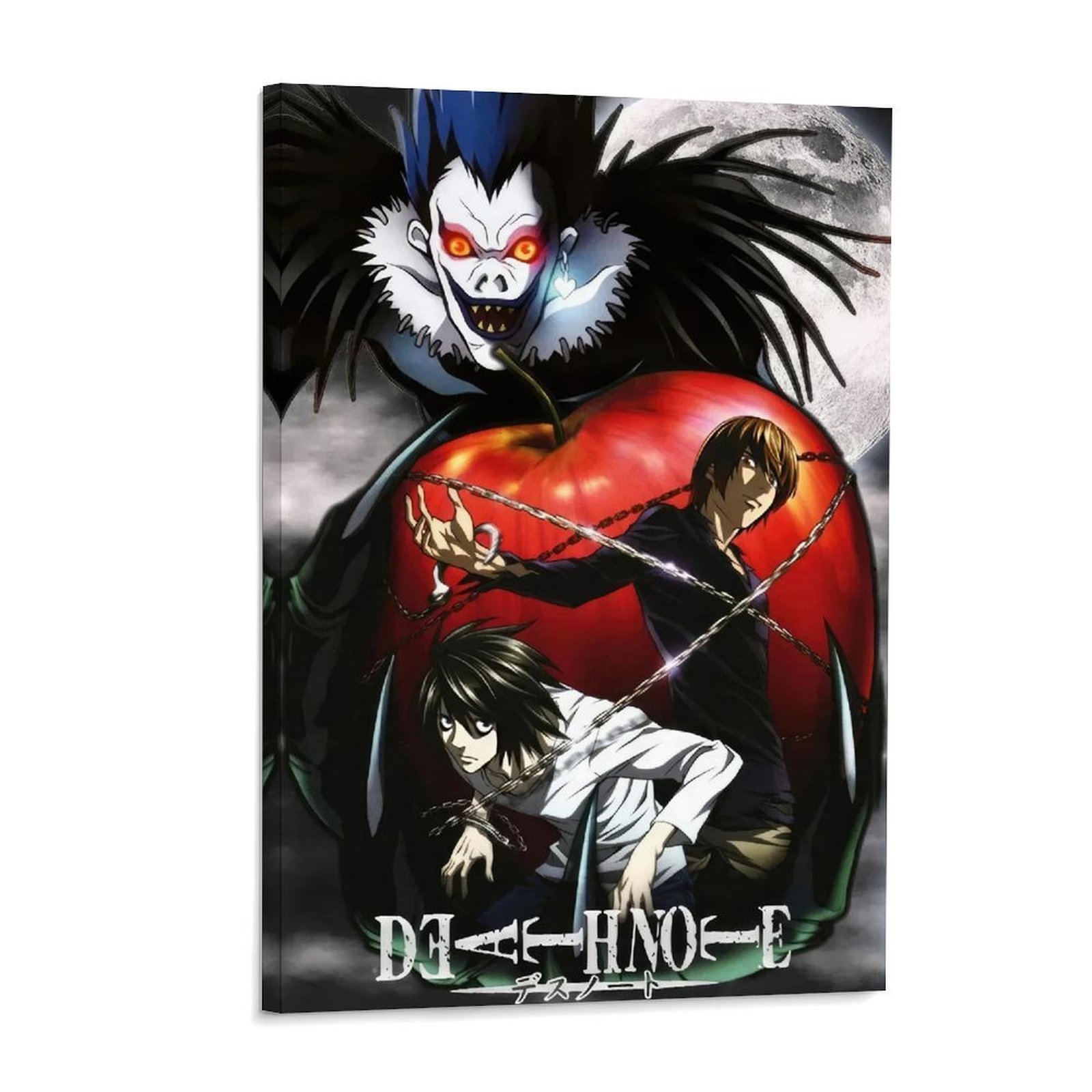 Bathroom Lighting Decor Ideas - Death Note Anime Poster Ryuk Light