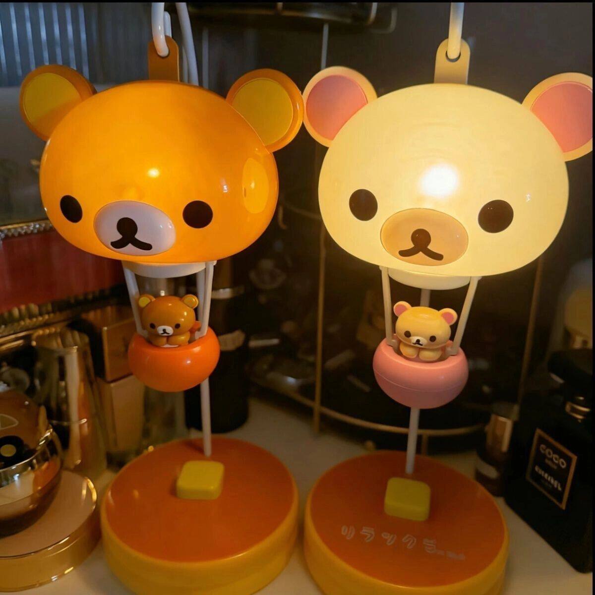 Bedroom Lighting Decor Ideas - Rilakkuma Relaxing Bear Balloon Night Light