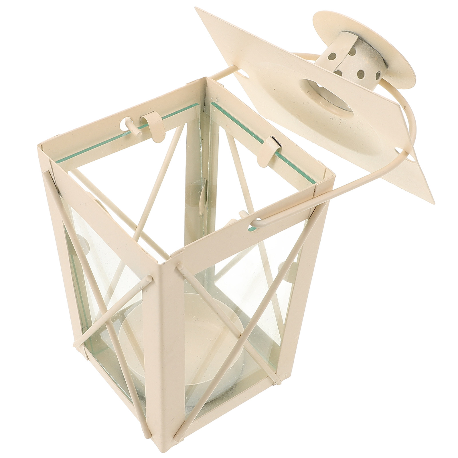 Lighting Decoration Stand - Heavy Duty Iron Stand Lantern for