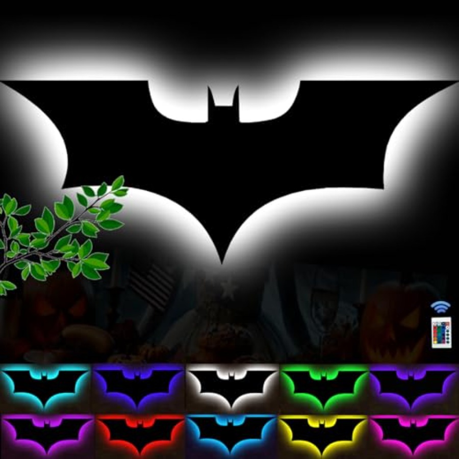 Lighting Christmas Decor - Bat Lamp Neon Sign LED Bat