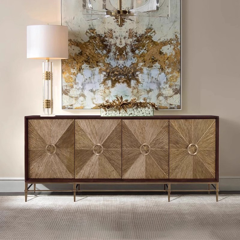 Lighting & Home Decor Studio - Italian light luxury sideboard high-end furniture