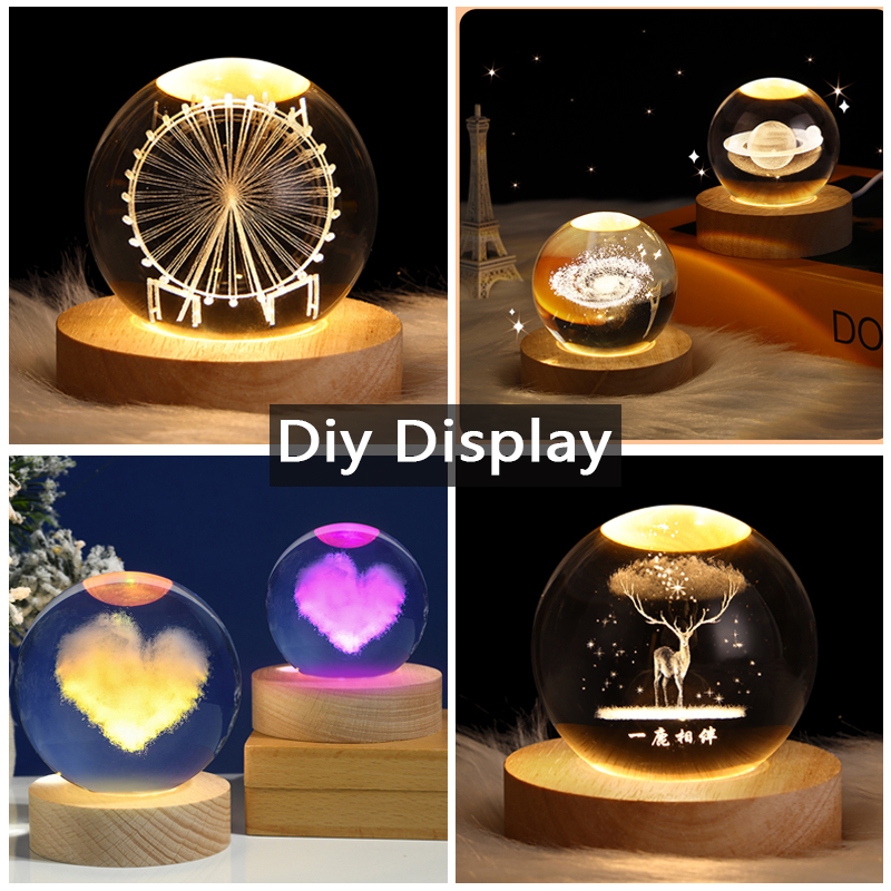 Resin Art Display Round Wood C - Lighting Decoration Stand のレビューと価格