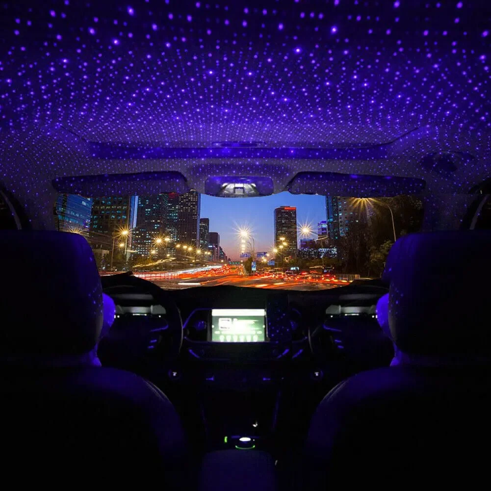 QXNY Mini Car LED Starry Sky N - Star Projector Night のレビューと価格