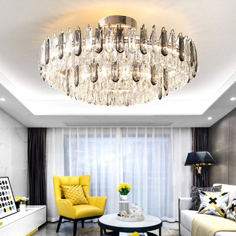 Modern Designer Crystal Ceilin - Bathroom Lighting Decor Ideas のレビューと価格