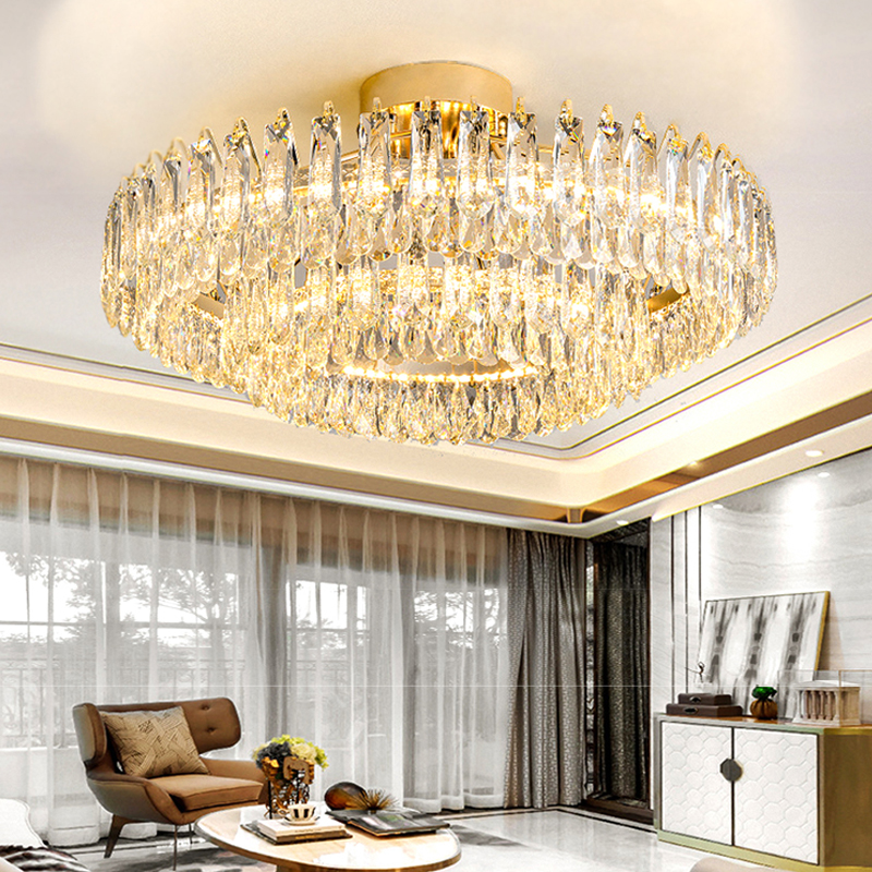 Modern Designer Crystal Ceilin - Bathroom Lighting Decor Ideas のレビューと価格