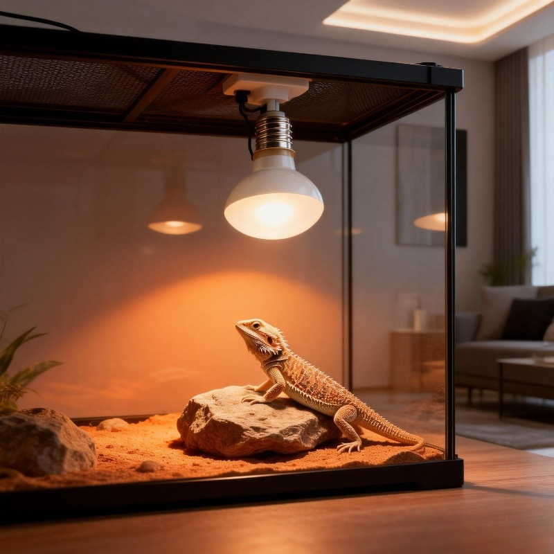 UVA Heat Lamp Reptile Heating  - Gecko Lighting & Decor のレビューと価格