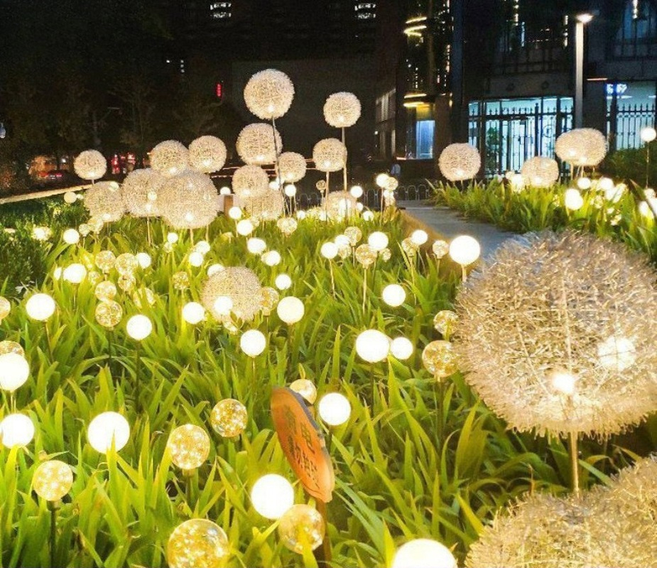 10 Combo Solar Dandelion Ball  - Lighting Christmas Decor のレビューと価格