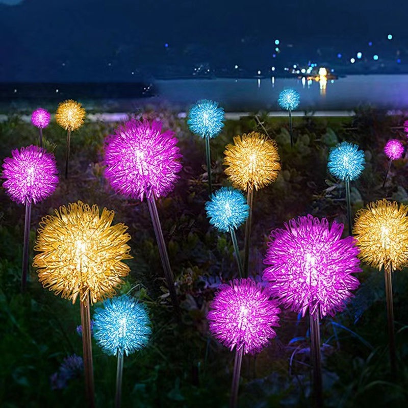 10 Combo Solar Dandelion Ball  - Lighting Christmas Decor のレビューと価格