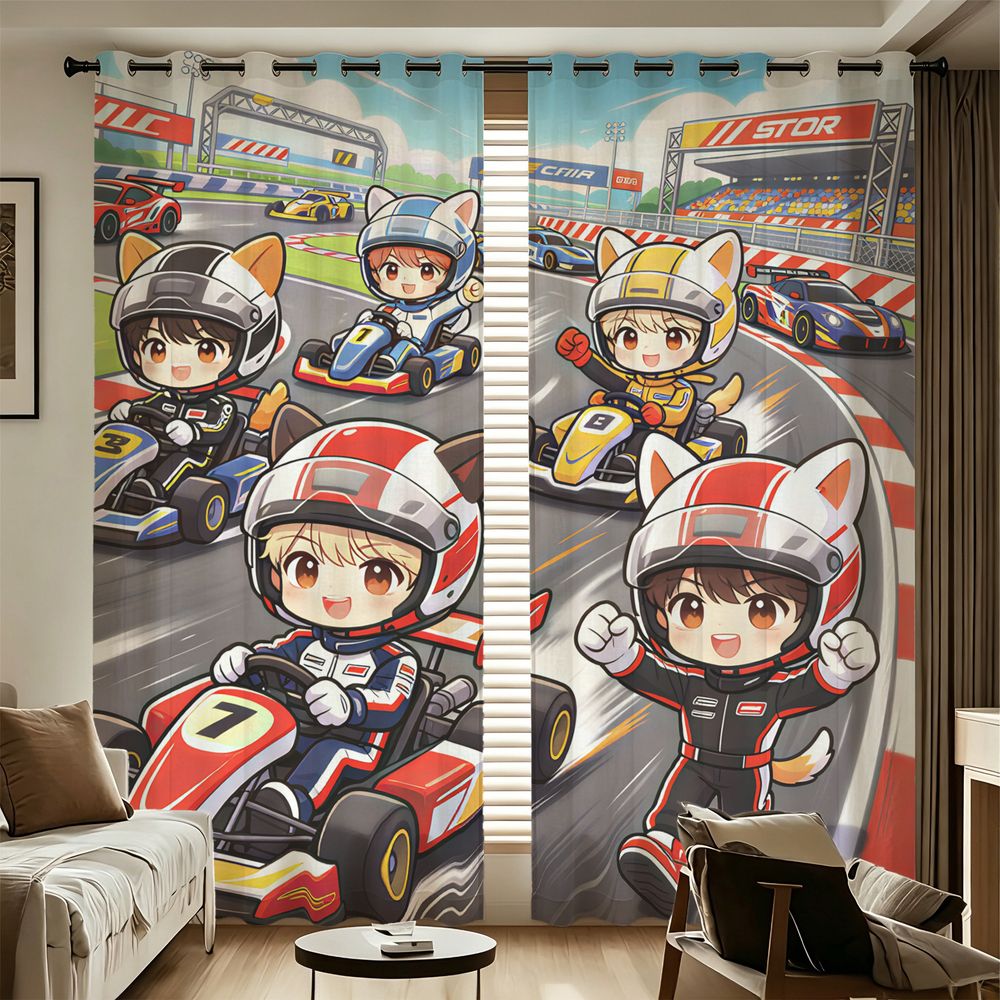 Kart Racing Cartoon Digital Pr - Decor Kart Lighting のレビューと価格