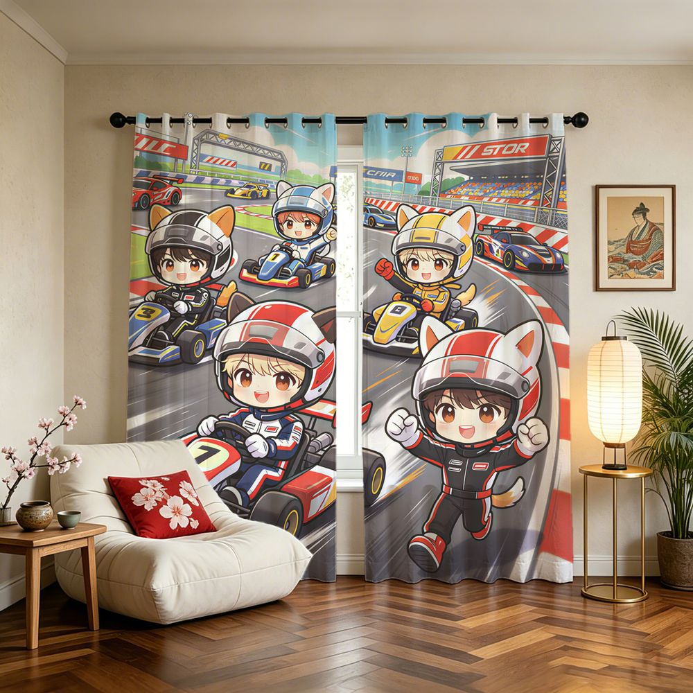 Kart Racing Cartoon Digital Pr - Decor Kart Lighting のレビューと価格
