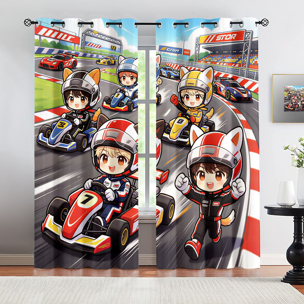 Kart Racing Cartoon Digital Pr - Decor Kart Lighting のレビューと価格