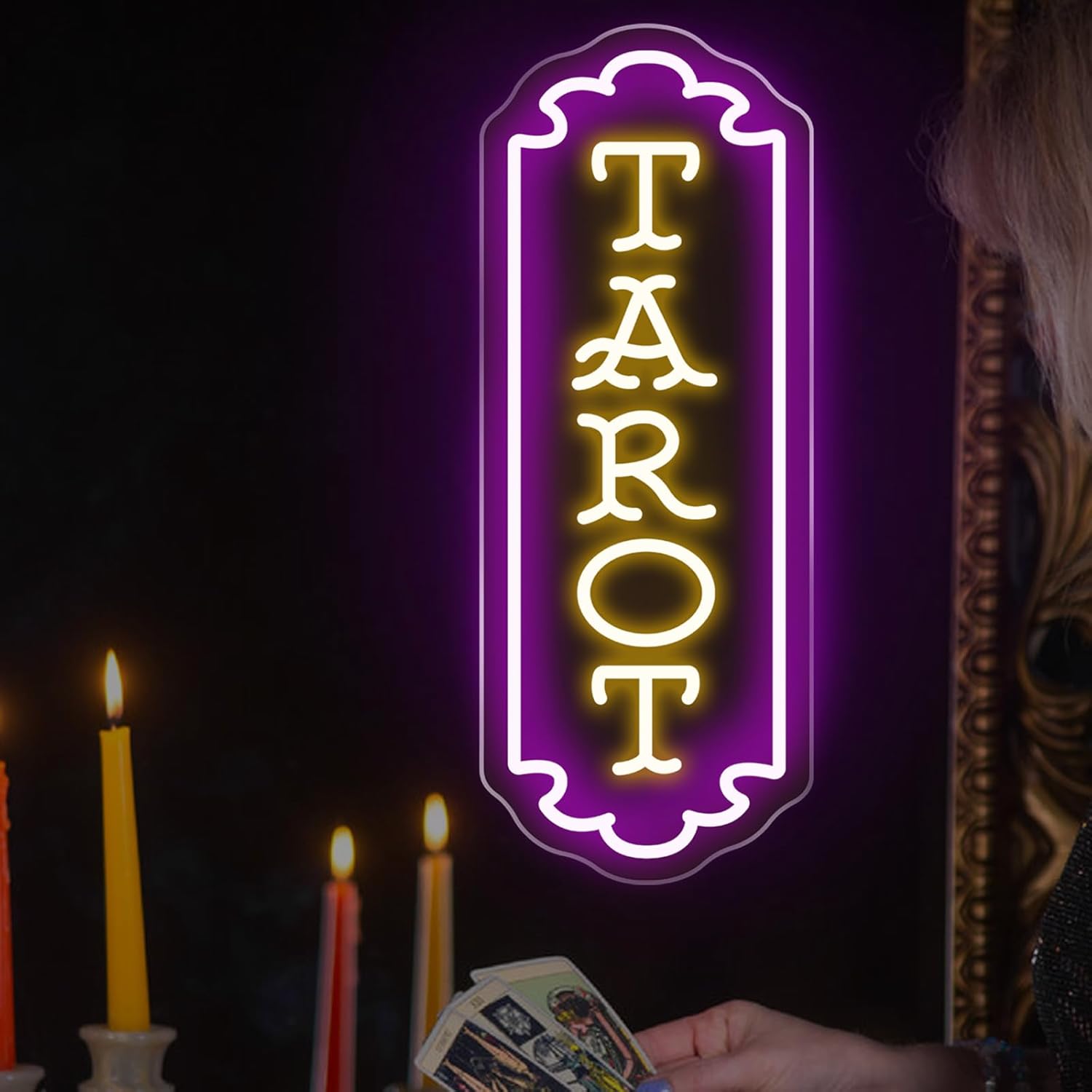 Tarot Neon Sign USB Powered My - Lighting Decoration In Bedroom のレビューと価格