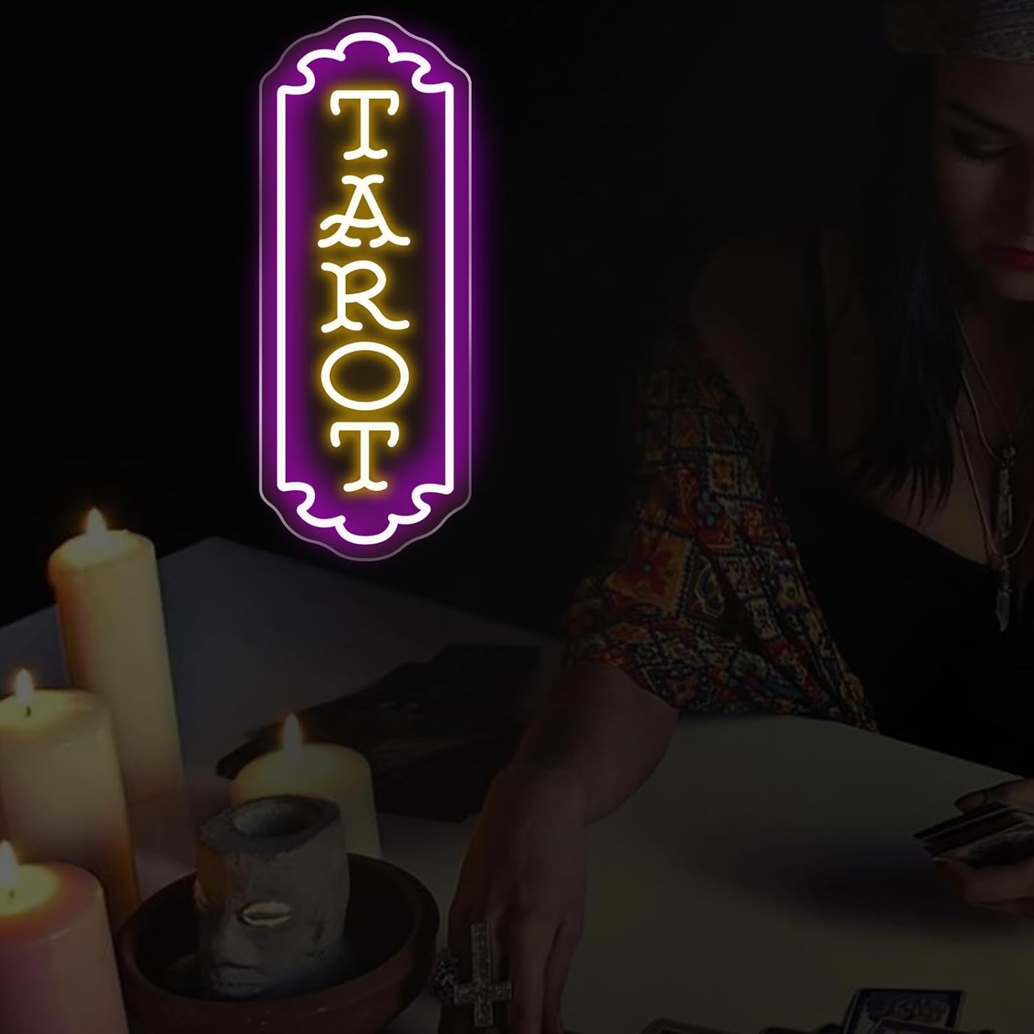 Tarot Neon Sign USB Powered My - Lighting Decoration In Bedroom のレビューと価格