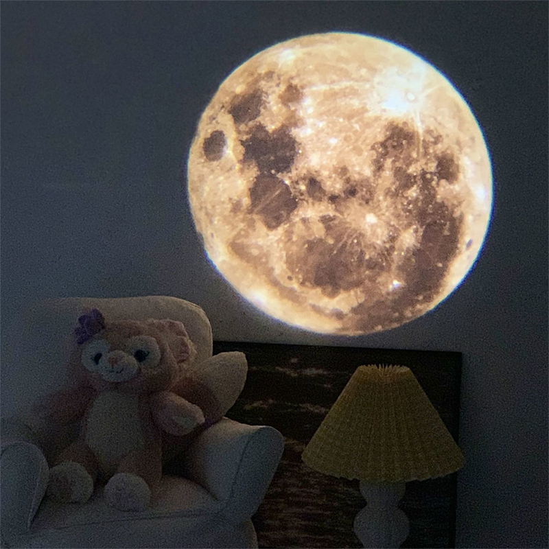 Aurora Moon Galaxy Projection  - Star Projector Night のレビューと価格