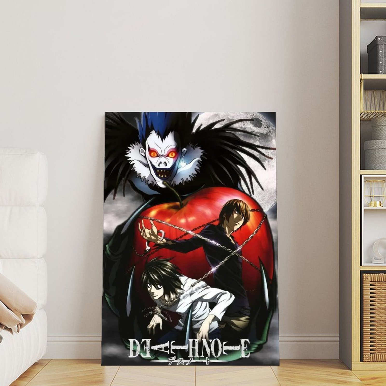 Death Note Anime Poster Ryuk L - Bathroom Lighting Decor Ideas のレビューと価格