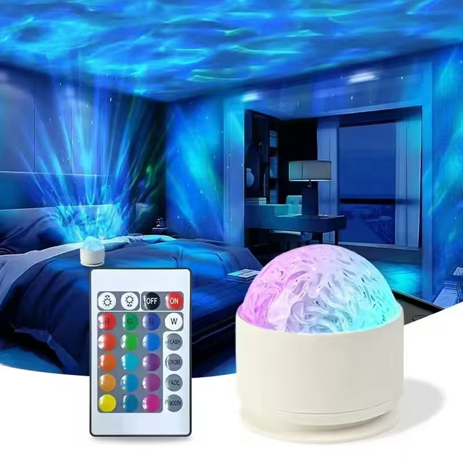 1pcs 2-in-1 Aurora Borealis &  - Bedroom Lighting Decor Ideas のレビューと価格