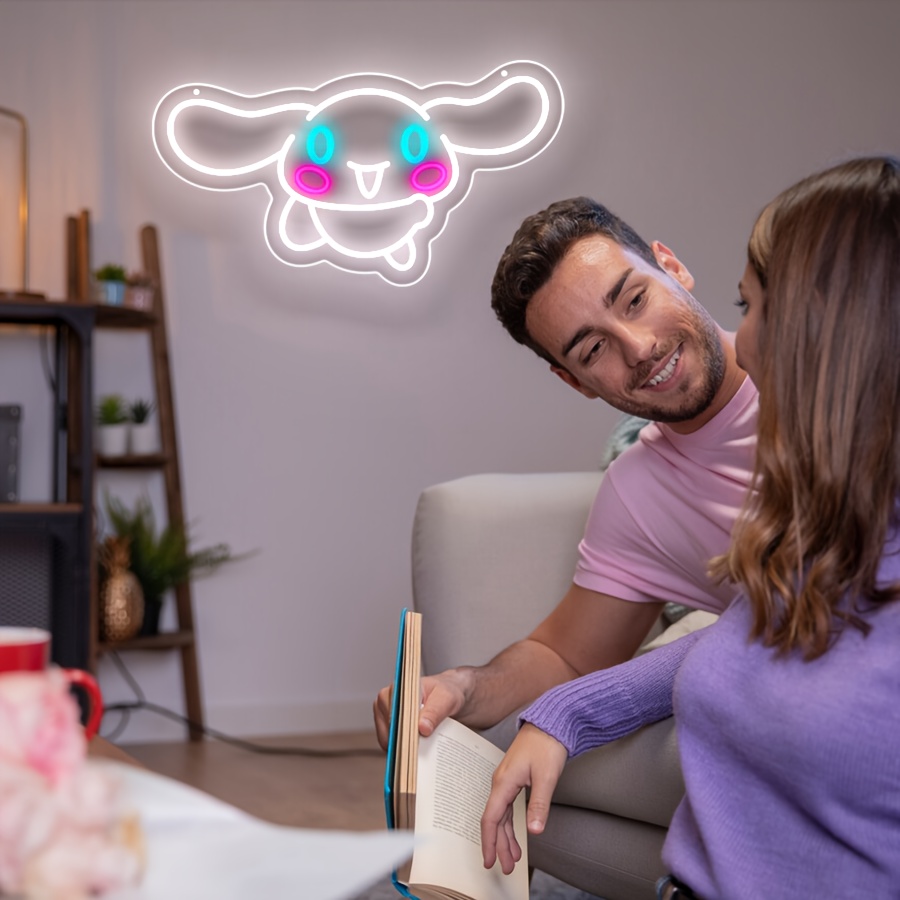 Cute Rabbit Neon Light Sign US - Bedroom Lighting Decor Ideas のレビューと価格