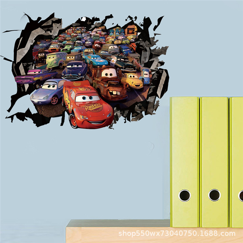 3D Cartoon Car Lighting McQuee - Lighting Mcqueen Wall Decor のレビューと価格