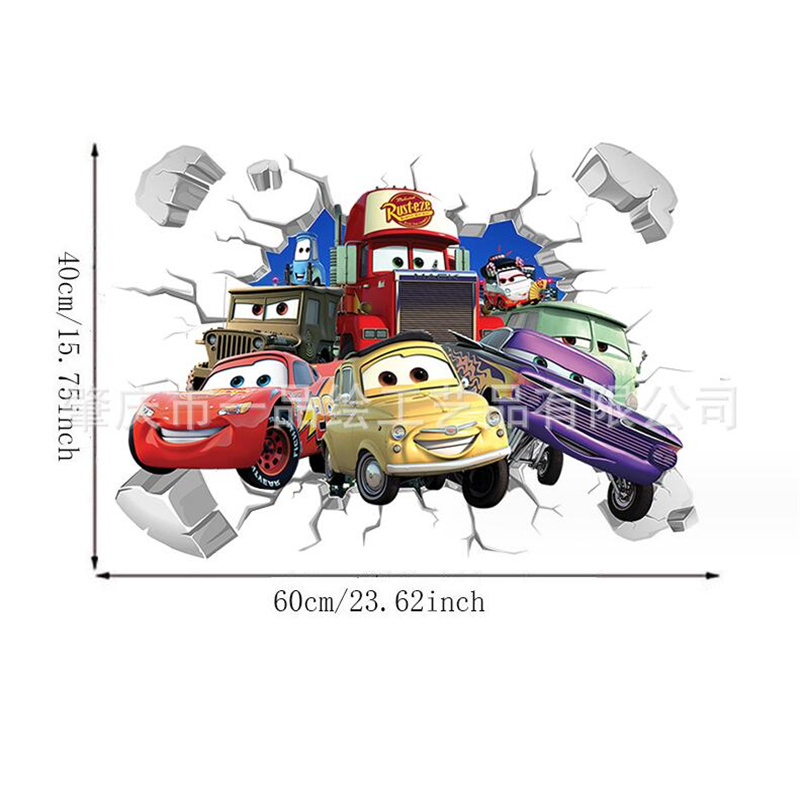 3D Cartoon Car Lighting McQuee - Lighting Mcqueen Wall Decor のレビューと価格