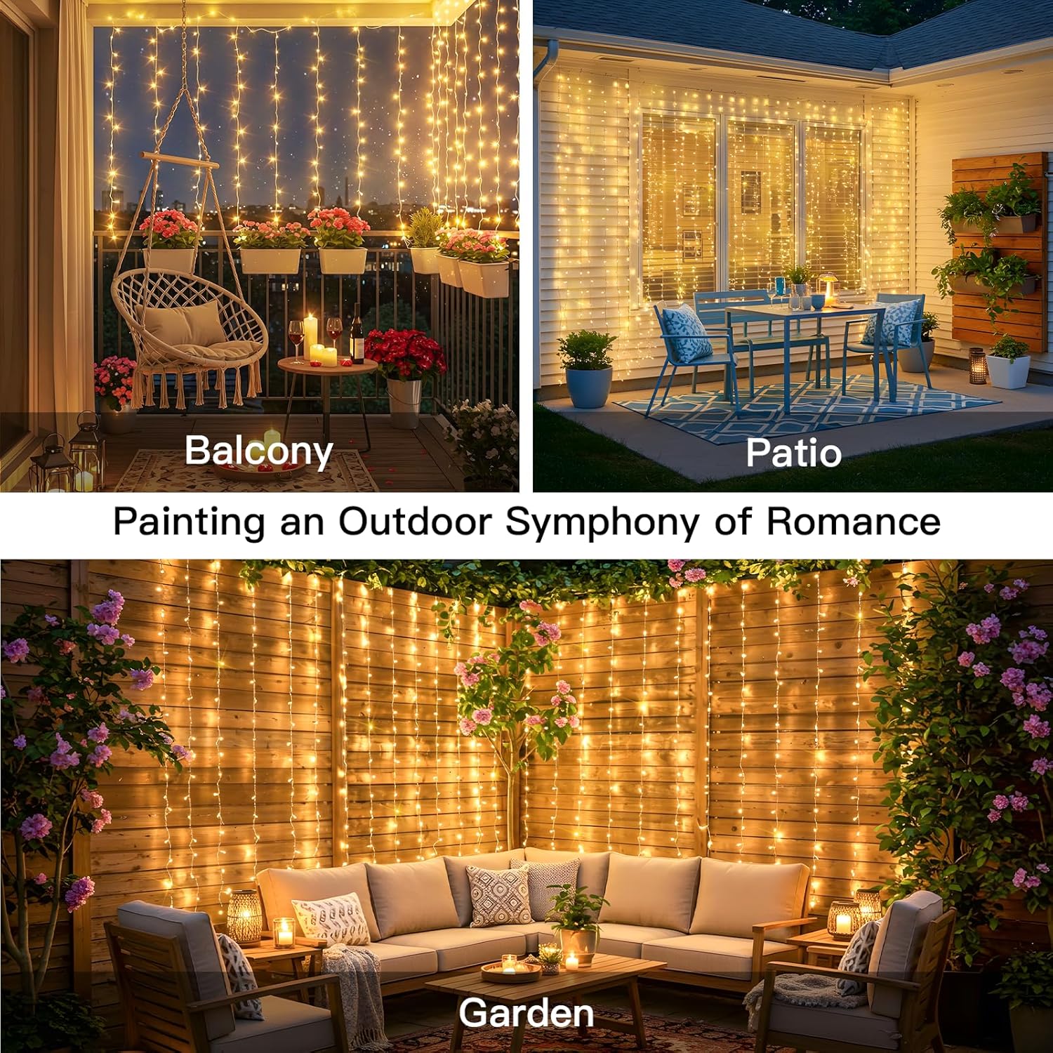 Curtain Lights For Bedroom 200 - Lighting Christmas Decor のレビューと価格