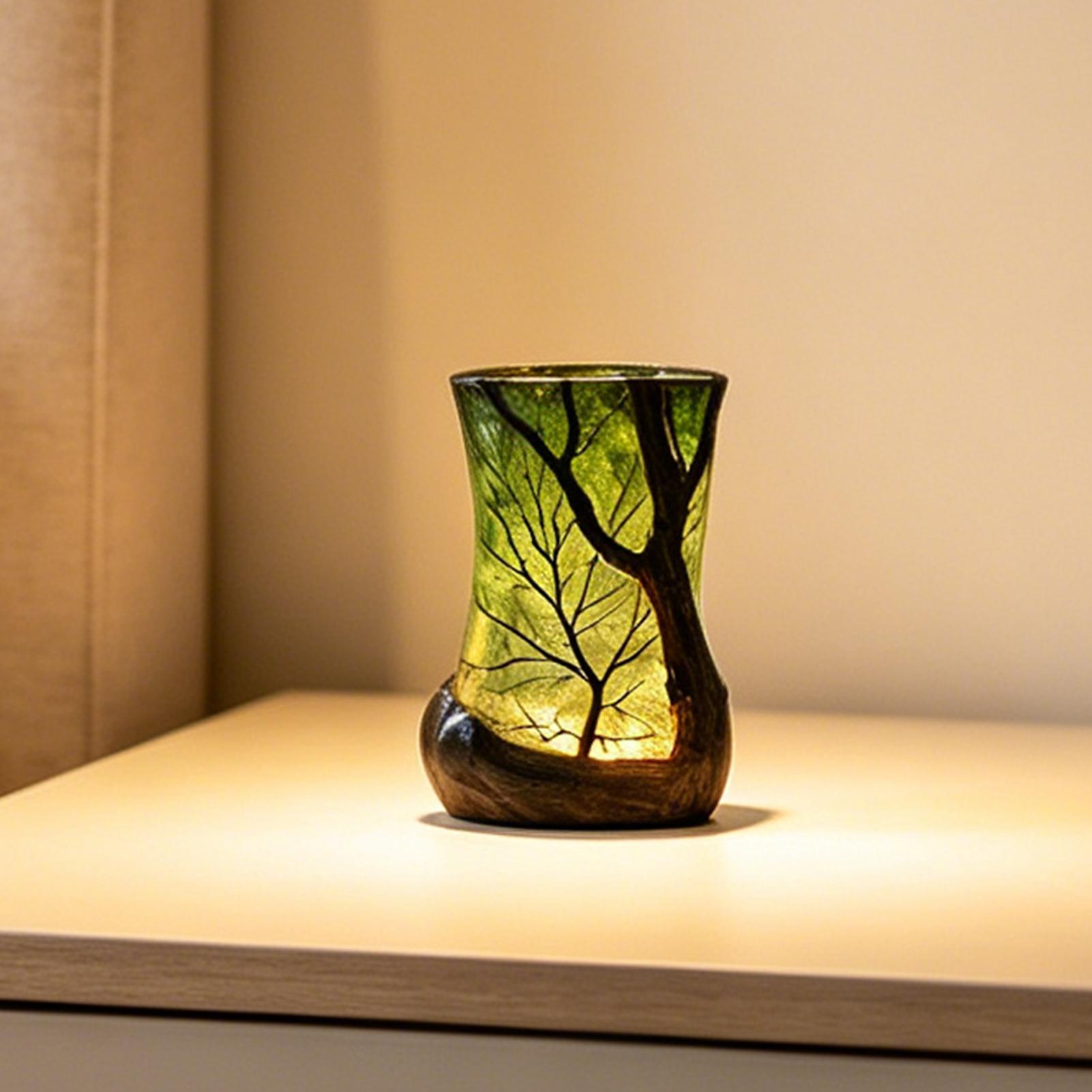 Bedside Table Lamp Forest Nigh - Lighting Decoration In Bedroom のレビューと価格