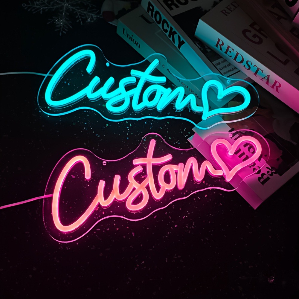Custom LED Personalized Neon S - Lighting Christmas Decor のレビューと価格