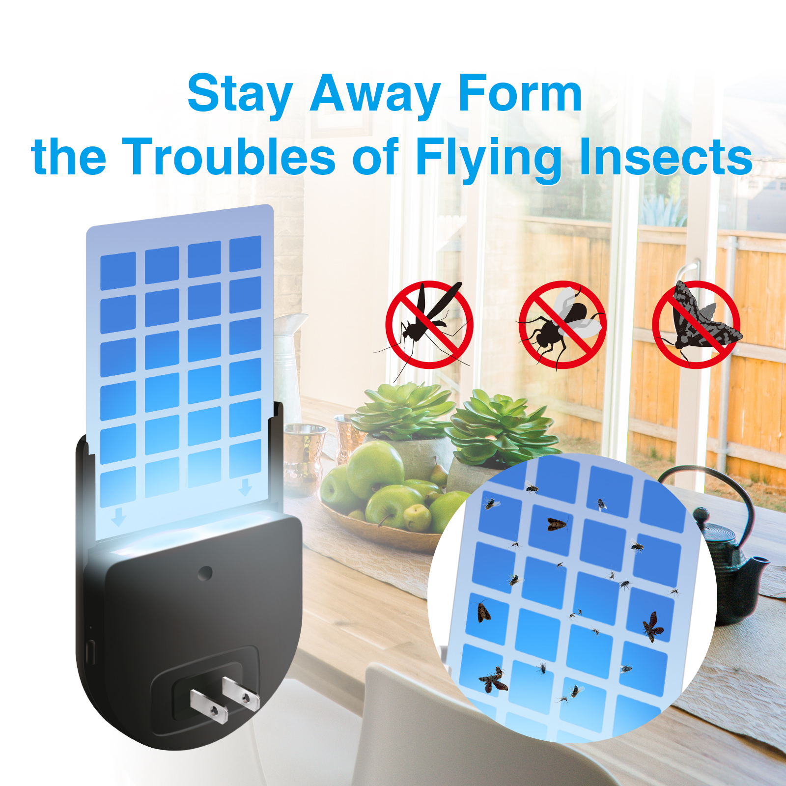 Gnat Trap for House Plug in, E - Lighting Jockey のレビューと価格