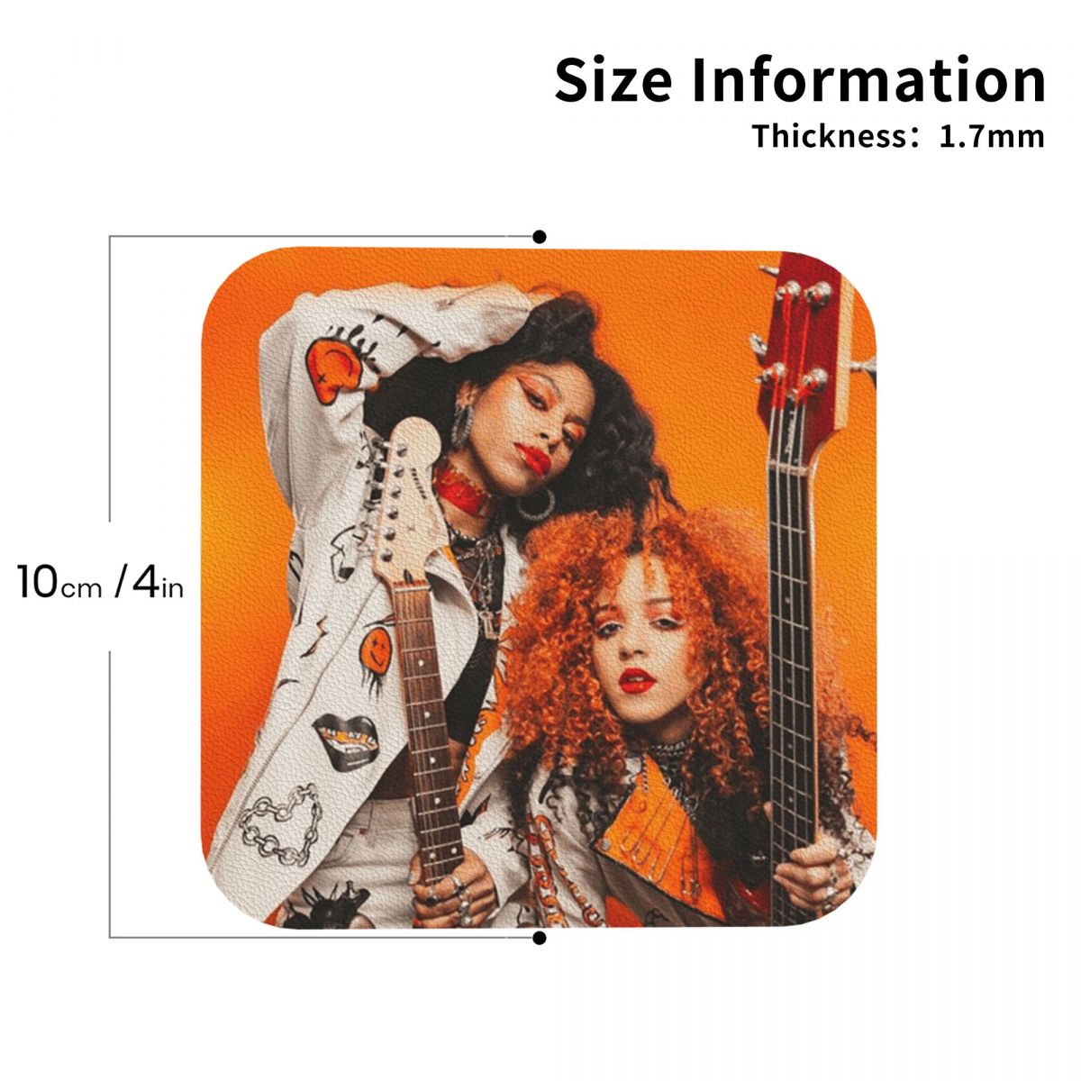 Nova Twins Coasters PVC Leathe - Nova Decor & Lighting Julestjerne のレビューと価格