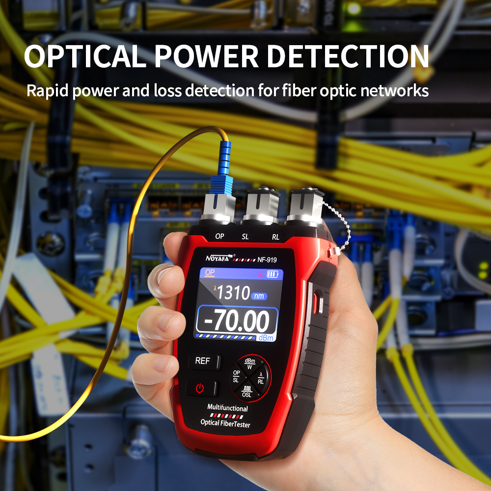NOYAFA Fiber Optic Tester NF-9 - Lighting Visual のレビューと価格