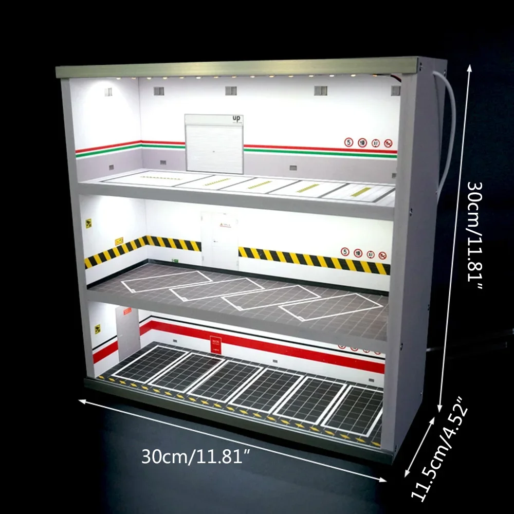 3-Layer Model Car Display Case - Lighting & Home Decor Studio のレビューと価格
