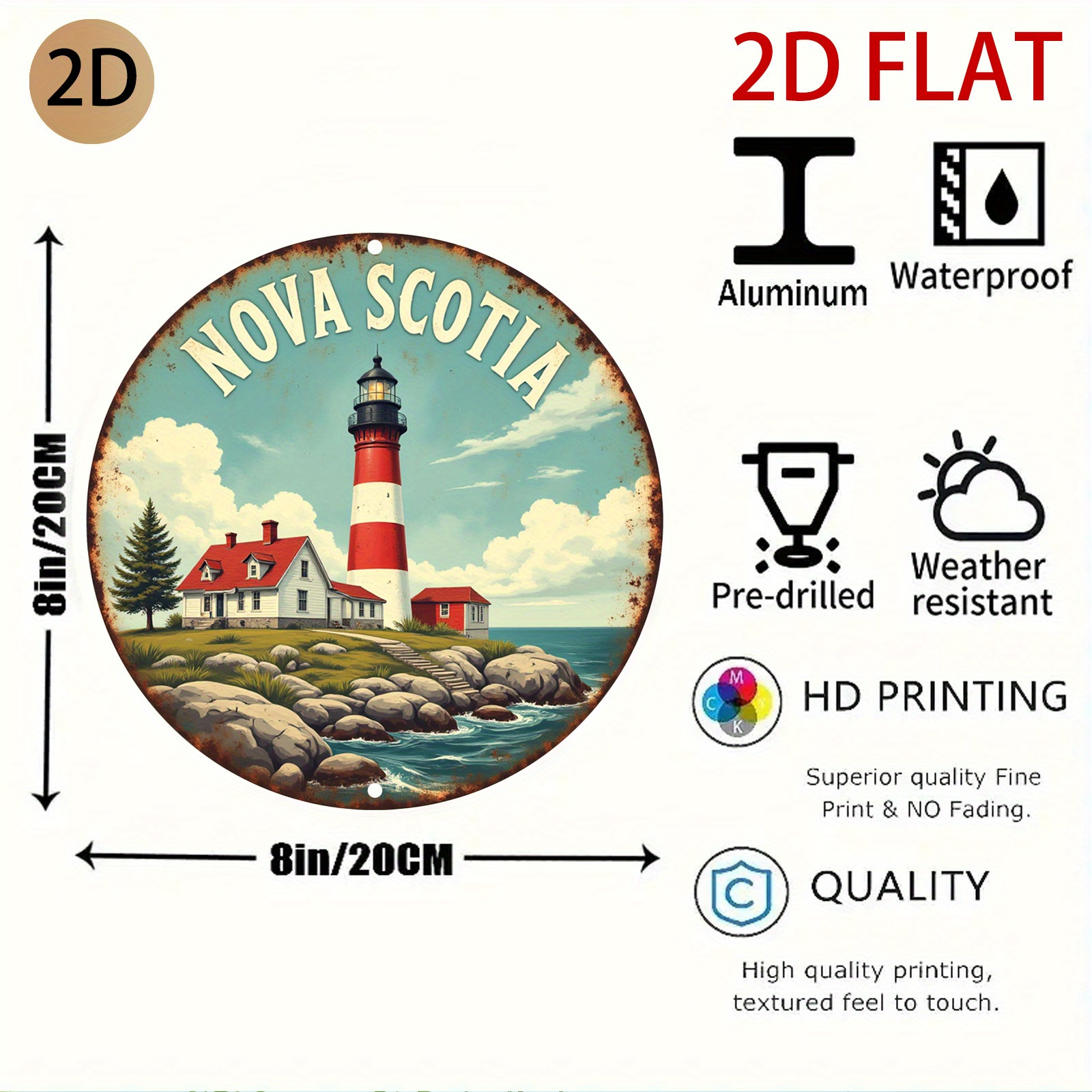 Nova Scotia Lighthouse Coastal - Nova Decor & Lighting Julestjerne のレビューと価格
