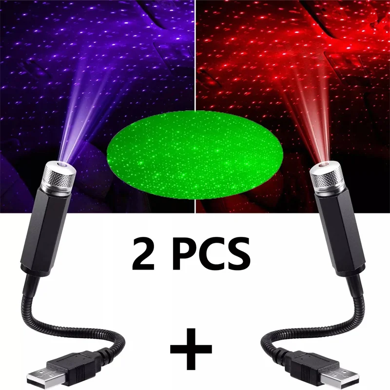 Mini Car LED Star Night Light  - Star Projector Night のレビューと価格
