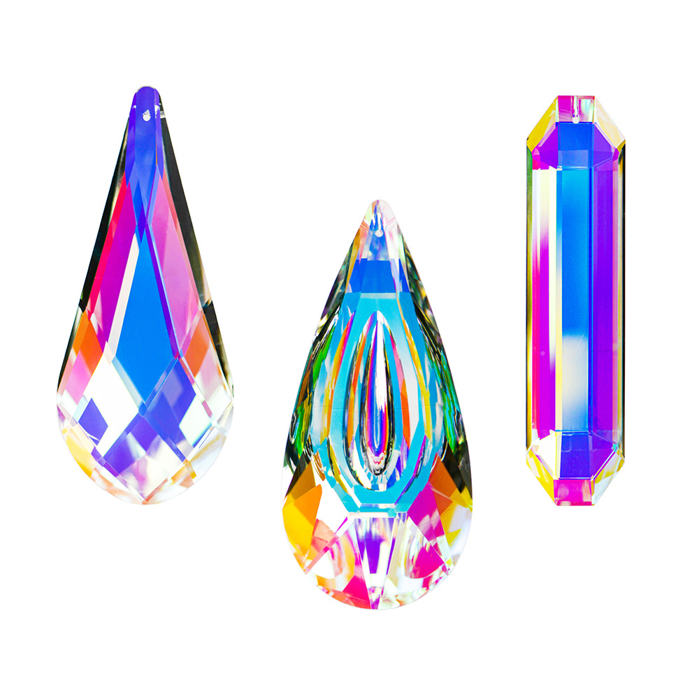 Glass Crystal Prism Pendant 12 - Home Decor Lighting Manufacturer のレビューと価格