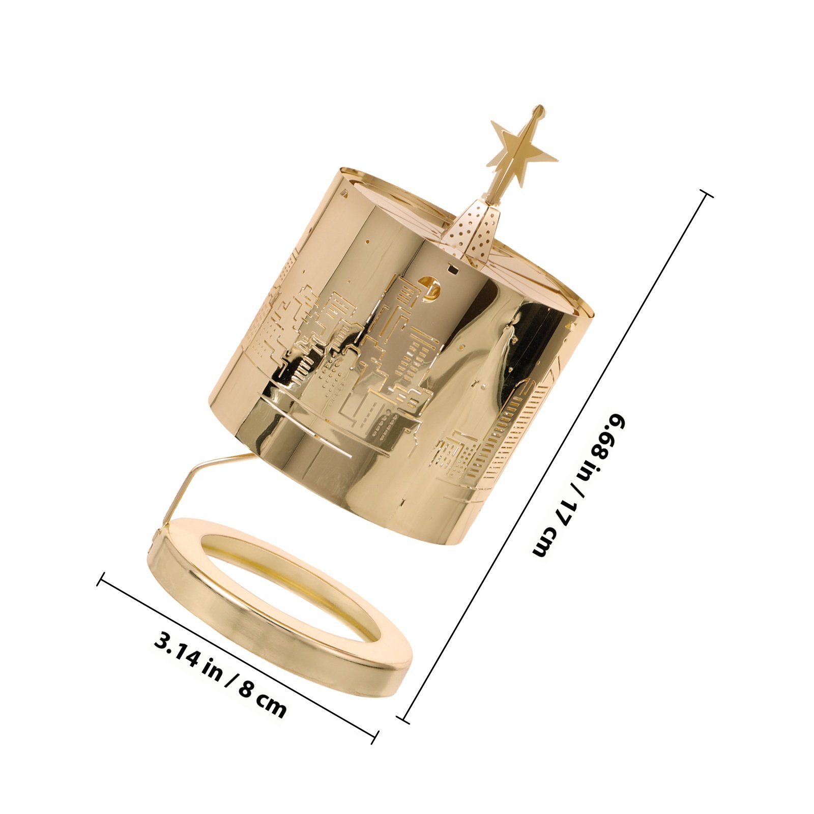 Carousel Holder Rotating Metal - Lighting Decoration Stand のレビューと価格