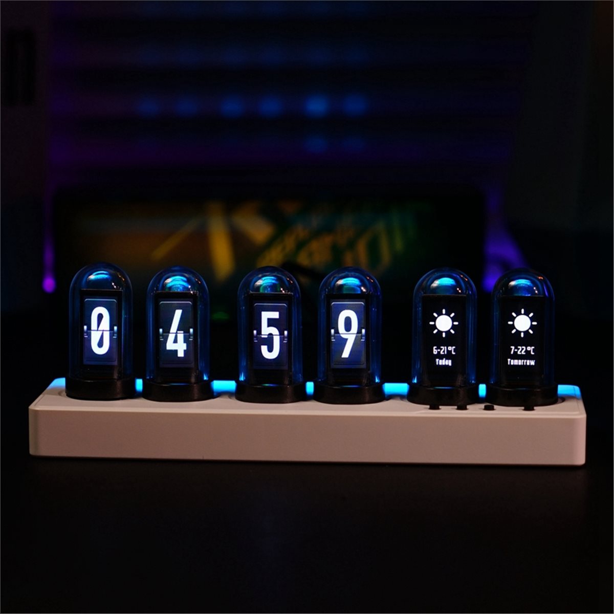 A73T WiFi Control IPS Clock wi - Bedroom Lighting Decor Ideas のレビューと価格