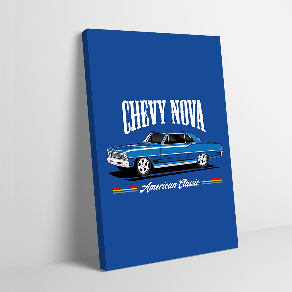 Chevy Nova Classic Cars Printi - Nova Decor & Lighting Julestjerne のレビューと価格