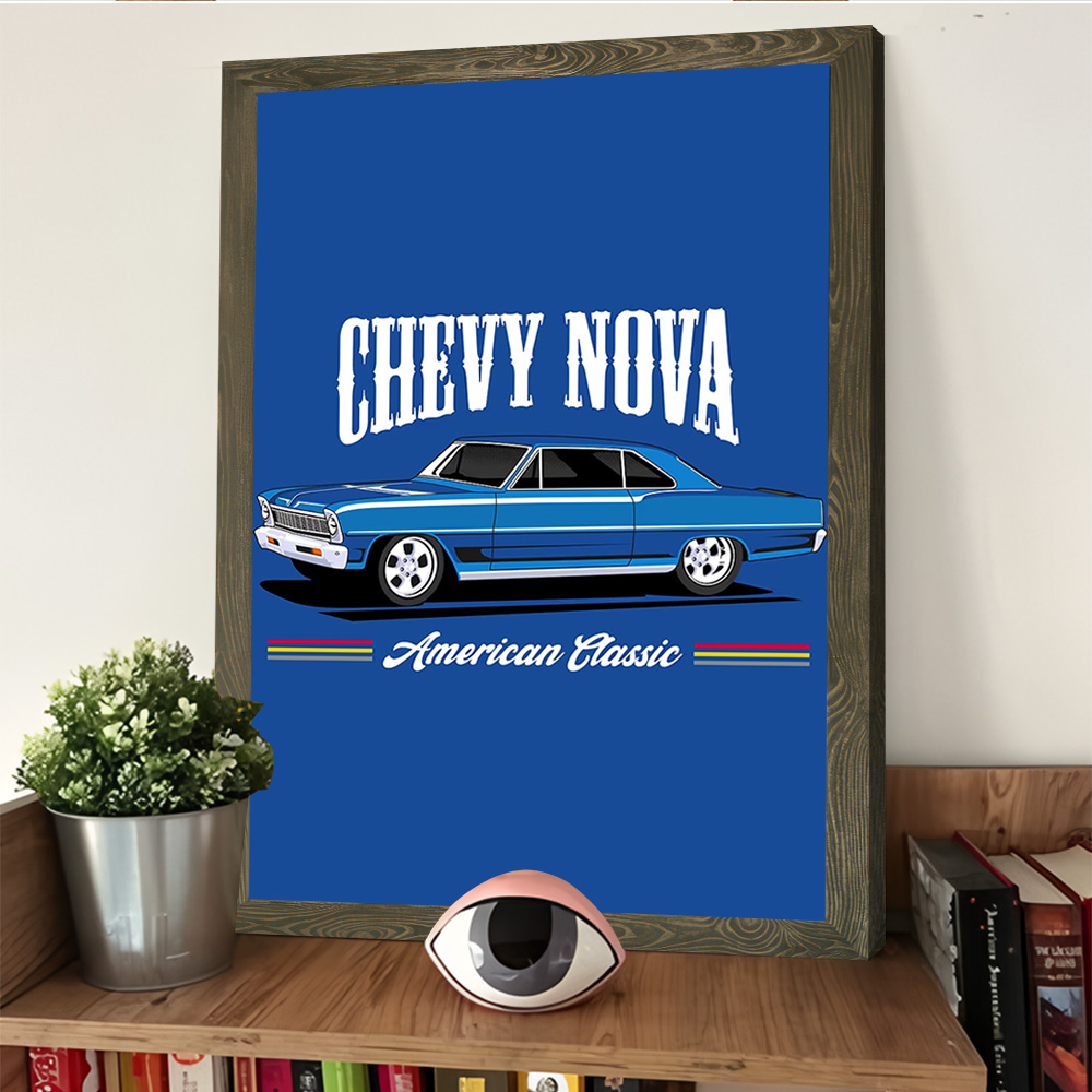Chevy Nova Classic Cars Printi - Nova Decor & Lighting Julestjerne のレビューと価格