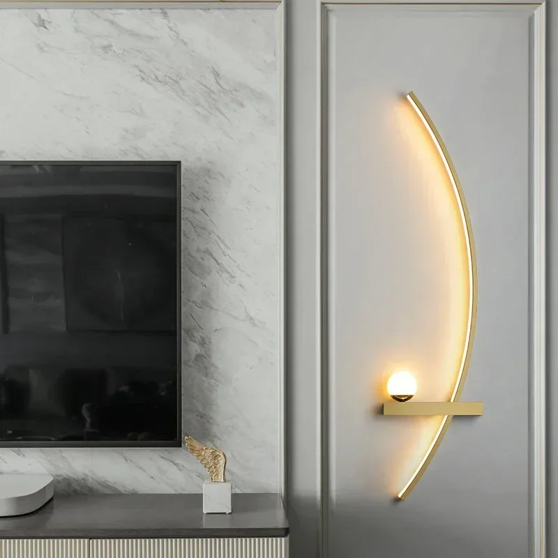 Nordic LED Wall Lamp Stripes W - Home Decor Lighting Manufacturer のレビューと価格
