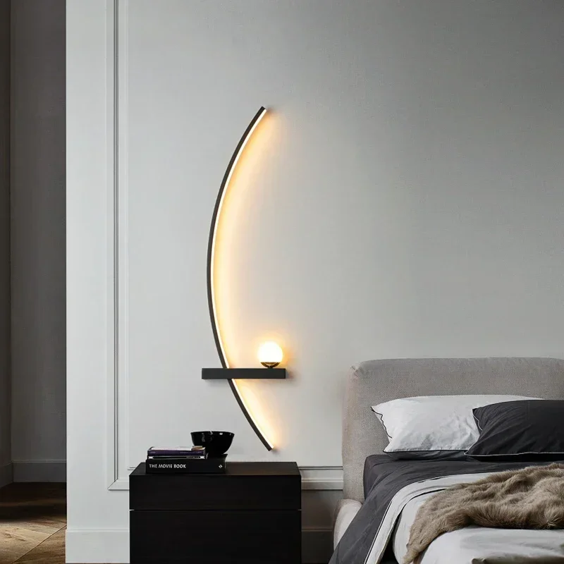 Nordic LED Wall Lamp Stripes W - Home Decor Lighting Manufacturer のレビューと価格