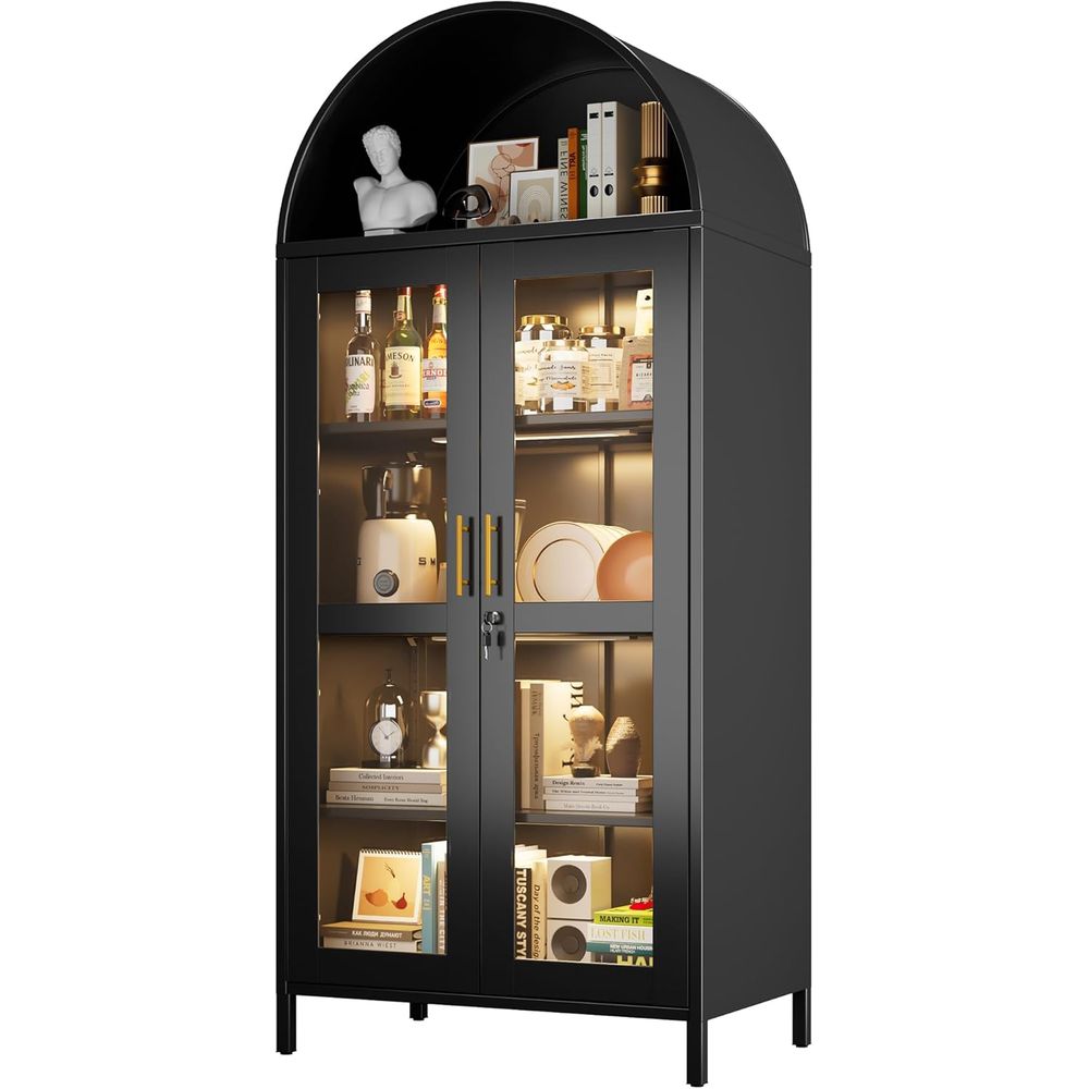 78.74 High Metal Arched Cabine - Lighting & Home Decor Studio のレビューと価格