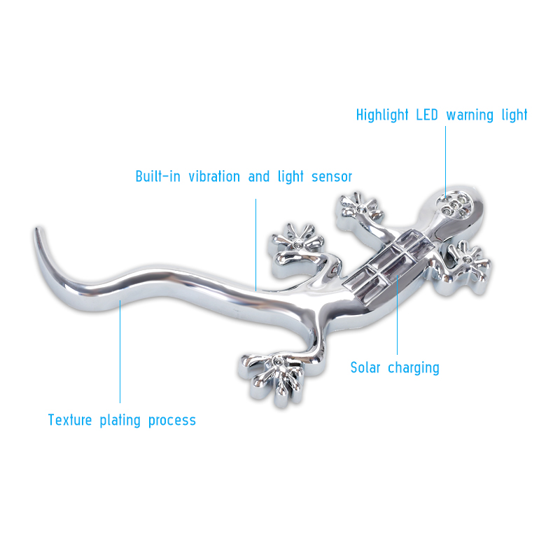 Led Car Gecko Solar Warning Si - Gecko Lighting & Decor のレビューと価格