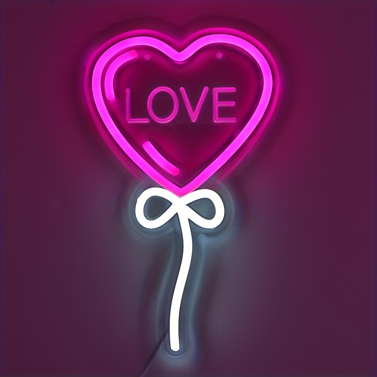 LOVE Heart Balloon Shape Pink  - Bedroom Lighting Decor Ideas のレビューと価格