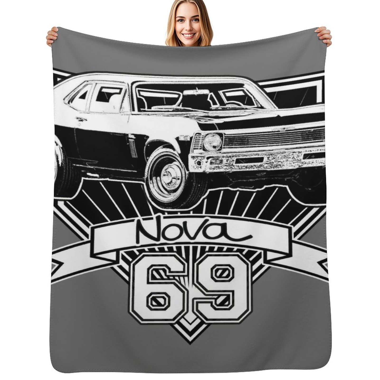 1969 Nova Throw Blanket Soft H - Nova Decor & Lighting Julestjerne のレビューと価格