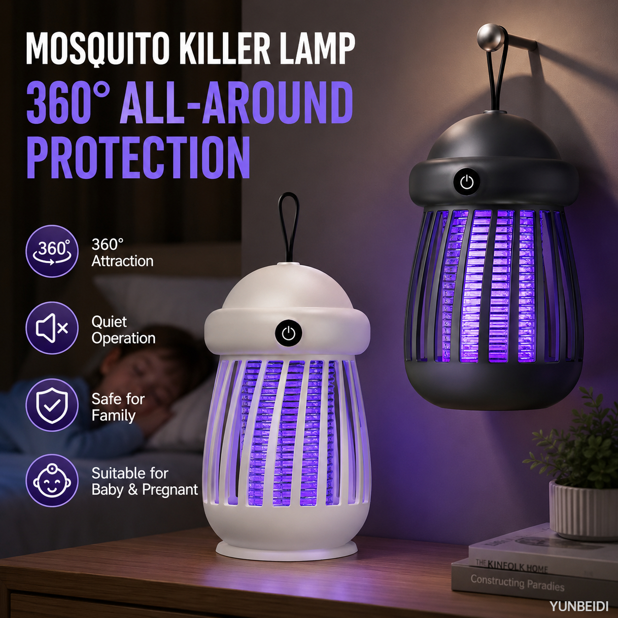 Mosquito Killer 2-in-1 UV Lamp - Lighting Jockey のレビューと価格