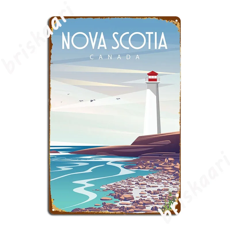 Nova Scotia Metal Sign Designi - Nova Decor & Lighting Julestjerne のレビューと価格