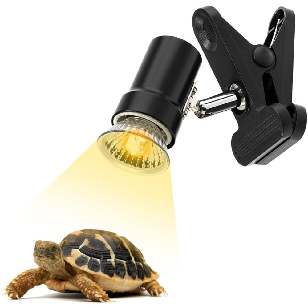 Reptile Heat Lamp Fixture E27  - Gecko Lighting & Decor のレビューと価格