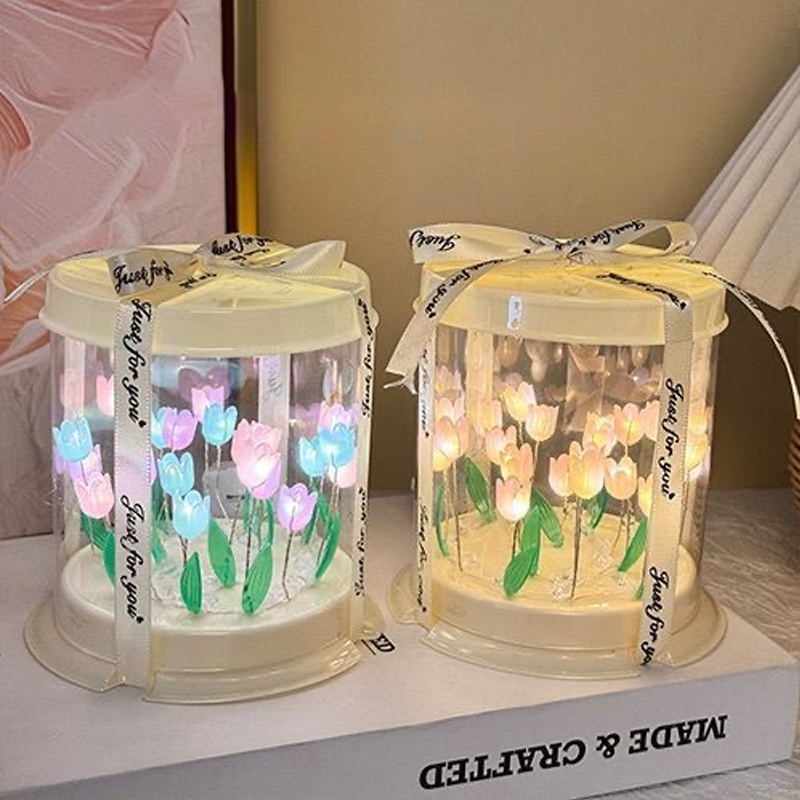 DIY Tulip Lamp Simulation Flow - Lighting Decoration In Bedroom のレビューと価格