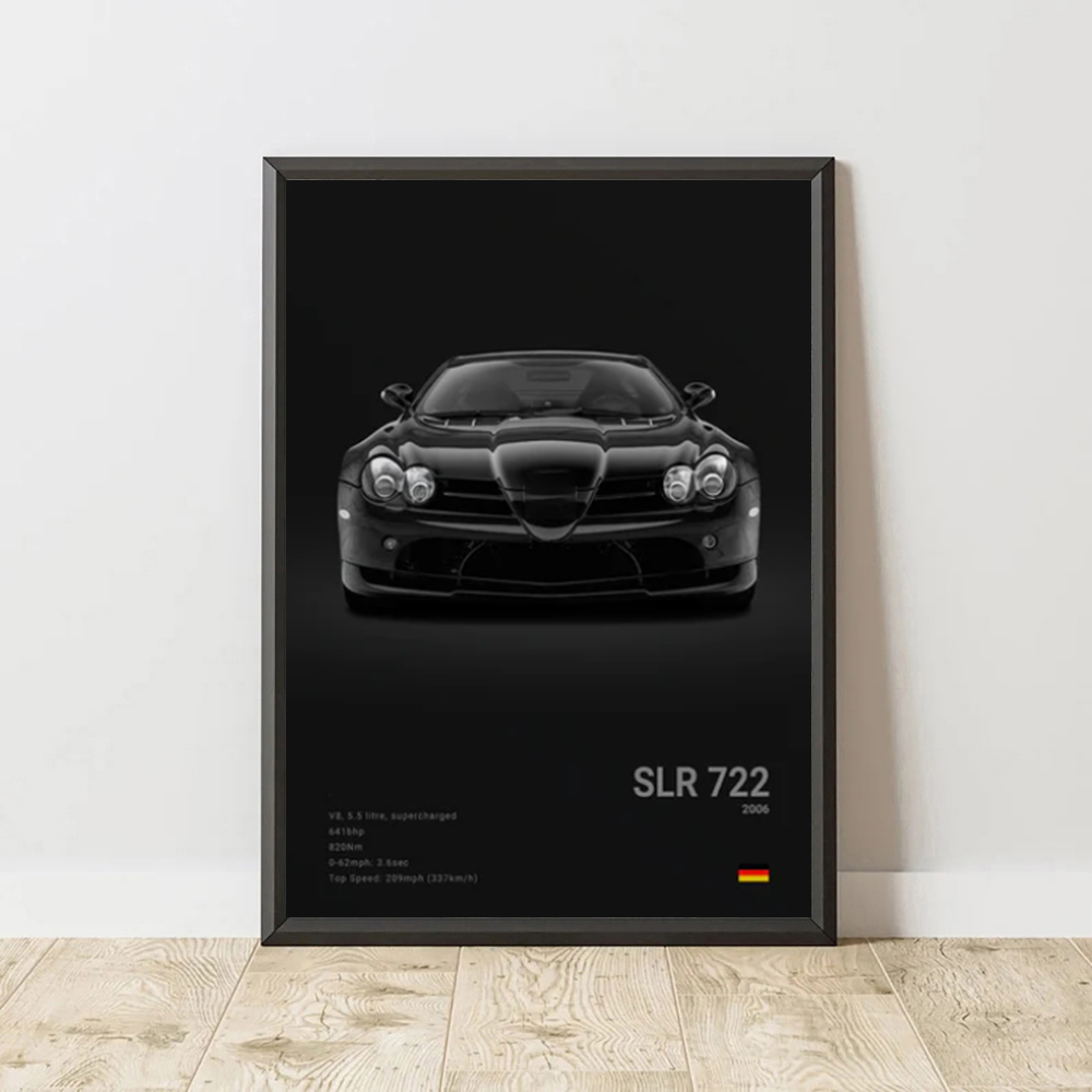 3-A Famous Cars SLR 722 G63 Ca - Lighting Mcqueen Wall Decor のレビューと価格